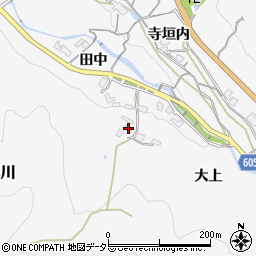 兵庫県川西市黒川田中201周辺の地図