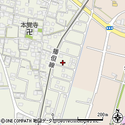 兵庫県姫路市香寺町土師1052周辺の地図