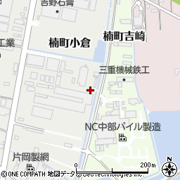 三重県四日市市楠町小倉1818周辺の地図