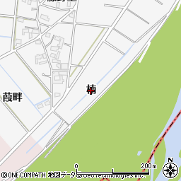愛知県安城市村高町（楠）周辺の地図