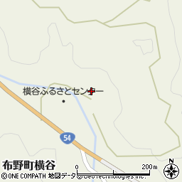 広島県三次市布野町横谷764周辺の地図