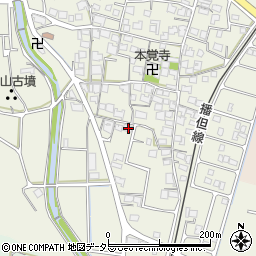 兵庫県姫路市香寺町土師234周辺の地図
