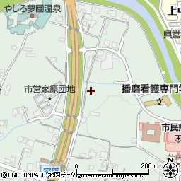 兵庫県加東市家原336-4周辺の地図