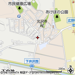 兵庫県三田市下内神490周辺の地図