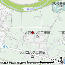 兵庫県加東市家原631周辺の地図