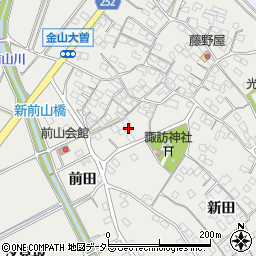 愛知県常滑市金山（菖蒲池）周辺の地図
