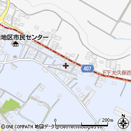 三重県鈴鹿市下大久保町1996周辺の地図