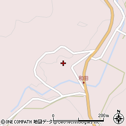 愛知県新城市作手保永水上周辺の地図