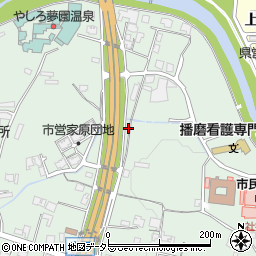 兵庫県加東市家原338-1周辺の地図