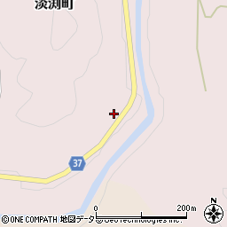 愛知県岡崎市淡渕町新畑43周辺の地図