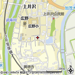 兵庫県三田市上井沢323周辺の地図