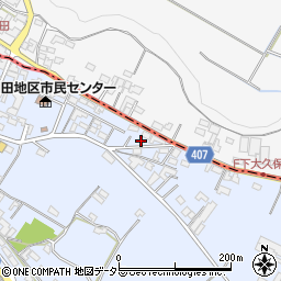 三重県鈴鹿市下大久保町1995周辺の地図