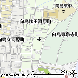 京都府京都市伏見区向島吹田河原町65-7周辺の地図