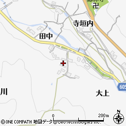 兵庫県川西市黒川田中203周辺の地図