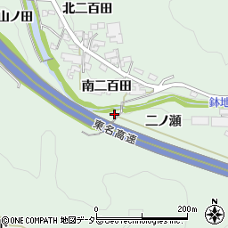 愛知県岡崎市保母町二ノ瀬周辺の地図