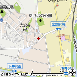 兵庫県三田市広沢79周辺の地図