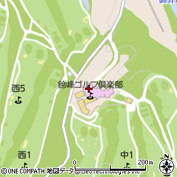 鈴峰ゴルフ倶楽部　食堂部周辺の地図