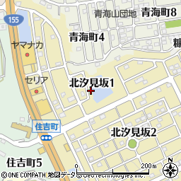 〒479-0867 愛知県常滑市北汐見坂の地図