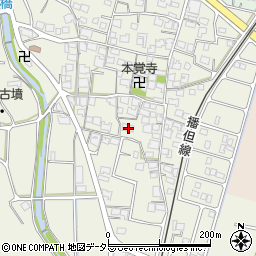 兵庫県姫路市香寺町土師944周辺の地図