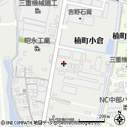 三重県四日市市楠町小倉1804-5周辺の地図