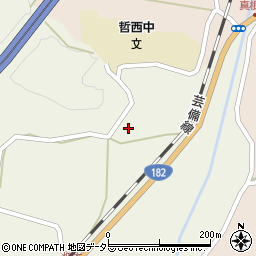 岡山県新見市哲西町畑木1938周辺の地図