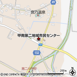 甲賀市甲南第二地域市民センター周辺の地図