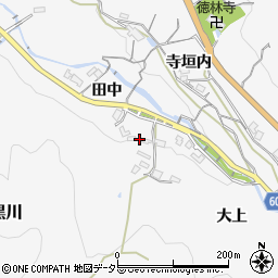 兵庫県川西市黒川田中205周辺の地図