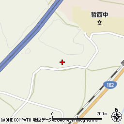 岡山県新見市哲西町畑木1902周辺の地図