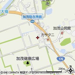 兵庫県三田市加茂1471周辺の地図
