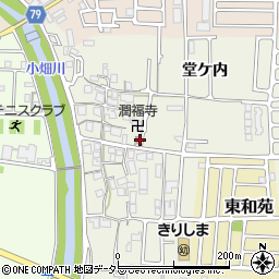 京都府長岡京市神足屋敷22周辺の地図