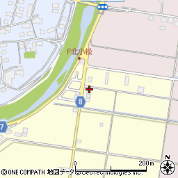 三重県四日市市南小松町611-12周辺の地図