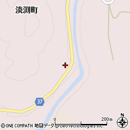 愛知県岡崎市淡渕町新畑39周辺の地図