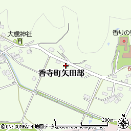 兵庫県姫路市香寺町矢田部619周辺の地図