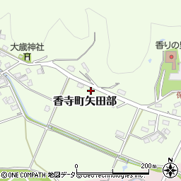 兵庫県姫路市香寺町矢田部619周辺の地図