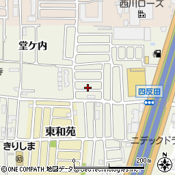 京都府長岡京市神足周辺の地図