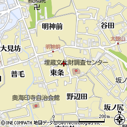 京都府長岡京市奥海印寺東条24周辺の地図
