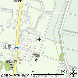 愛知県安城市石井町周辺の地図