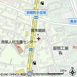 平岩産業株式会社　本社工場周辺の地図