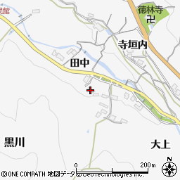兵庫県川西市黒川田中207周辺の地図