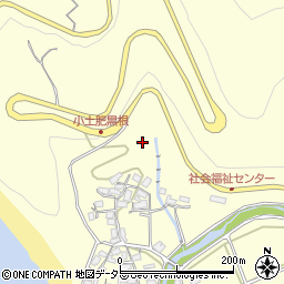 静岡県伊豆市小土肥周辺の地図