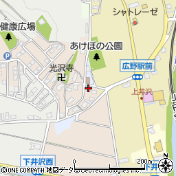 兵庫県三田市広沢81周辺の地図