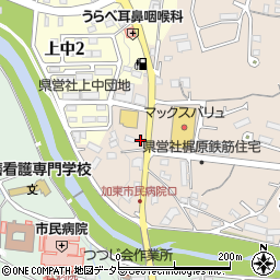 兵庫県加東市梶原364周辺の地図