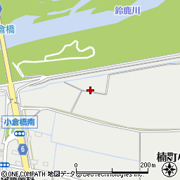 三重県四日市市楠町小倉919周辺の地図