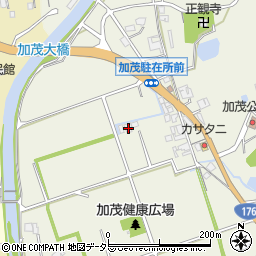 兵庫県三田市加茂638周辺の地図