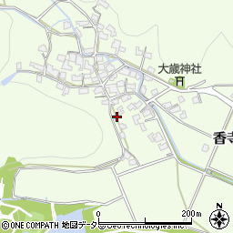 兵庫県姫路市香寺町矢田部211周辺の地図