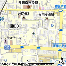 メロディーハイム長岡京周辺の地図