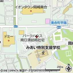 日清紡社宅周辺の地図