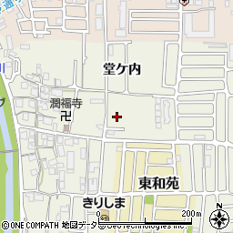 京都府長岡京市神足ミドロ周辺の地図