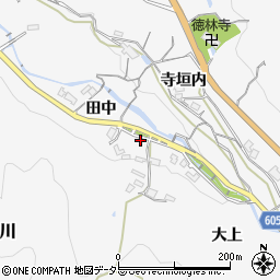 兵庫県川西市黒川田中209周辺の地図
