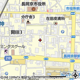 アップル英語学院長岡京校周辺の地図